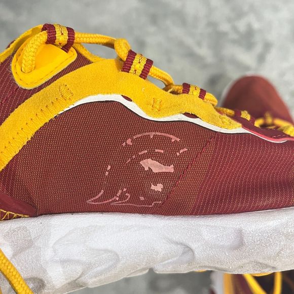 Nike React Element 55 USC Trojans NCAA Sneakers CK4853-600 Size Mens 6 main image 2